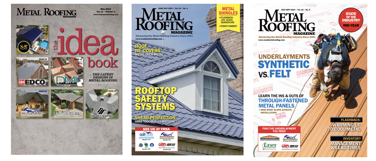 About Metal Roofing Magazine | Shows and Magazines for Builders ...